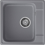GranFest QUARZ (GF-Z48) Мойка для кухни 480*480мм (темно-серый), фото 1